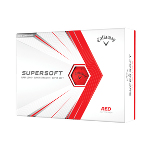Callaway | Golf Balls | Supersoft | Matte Red