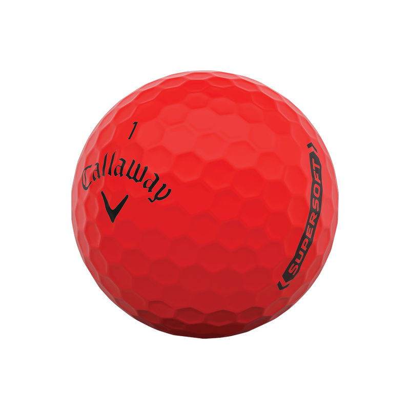Callaway | Golf Balls | Supersoft | Matte Red