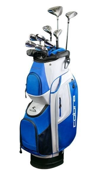 Cobra Fly XL speed complete set Graphite | Mens | White / Blue