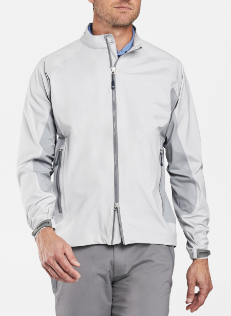 Peter Millar | MS19EZ10 | Albatross 3 Layer Rain Jacket |  Bright Grey