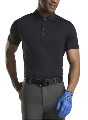 G/Fore | G4MF20K31 | Pique Polo | Onyx