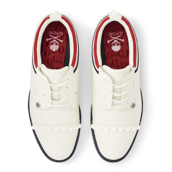 G/Fore | G4LS21EF06 | Grosgrain Stud Cap Toe Gallivanter