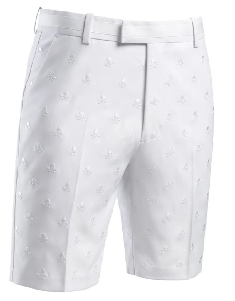 G/Fore | G4MS21B02 | Mens Embroidered Club Short | Snow