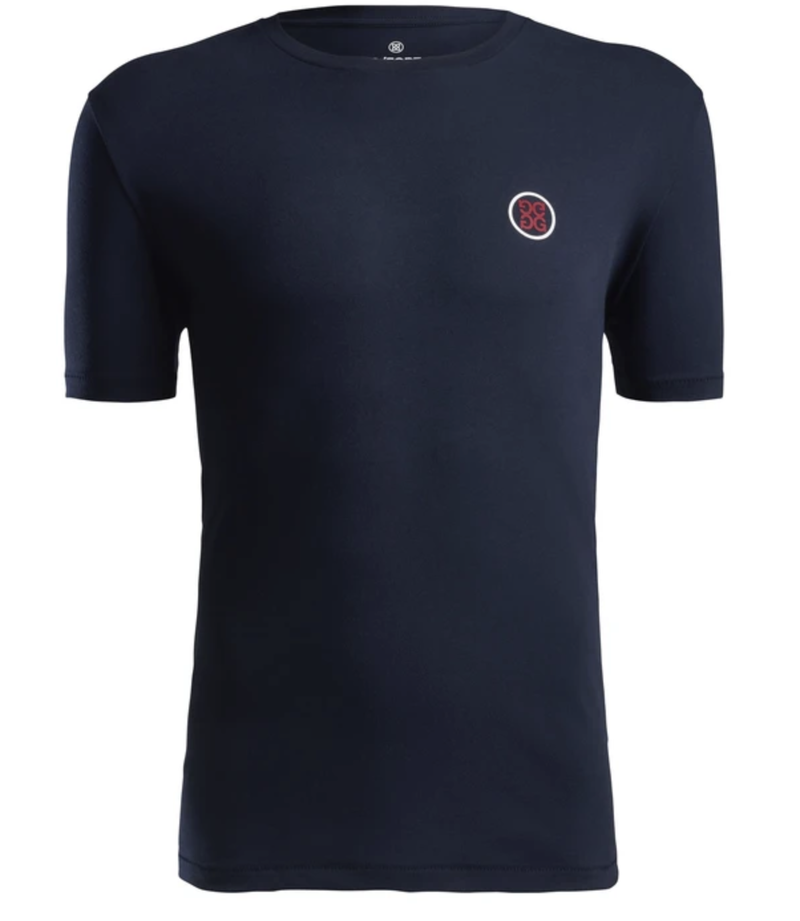 G/Fore | G4MS21K66 | Mens Pray For Birdies Tee  | Twilight