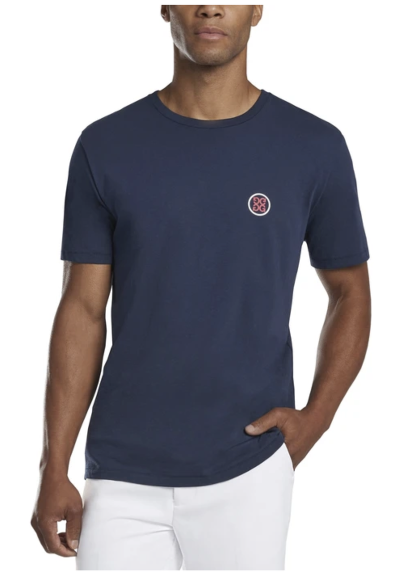 G/Fore | G4MS21K66 | Mens Pray For Birdies Tee  | Twilight