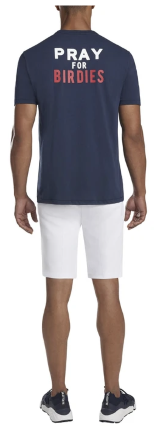 Gfore G4MS21K66 | Mens Pray For Birdies Tee | Twilight