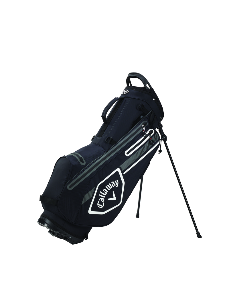 Callaway Chev Dry Standbag Black Charcoal White RSGolfshop