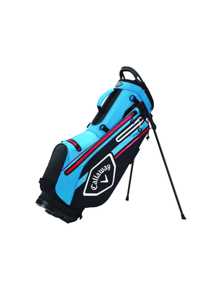 Callaway | Chev Dry | Standbag | Black / Cyaan / Fire Red
