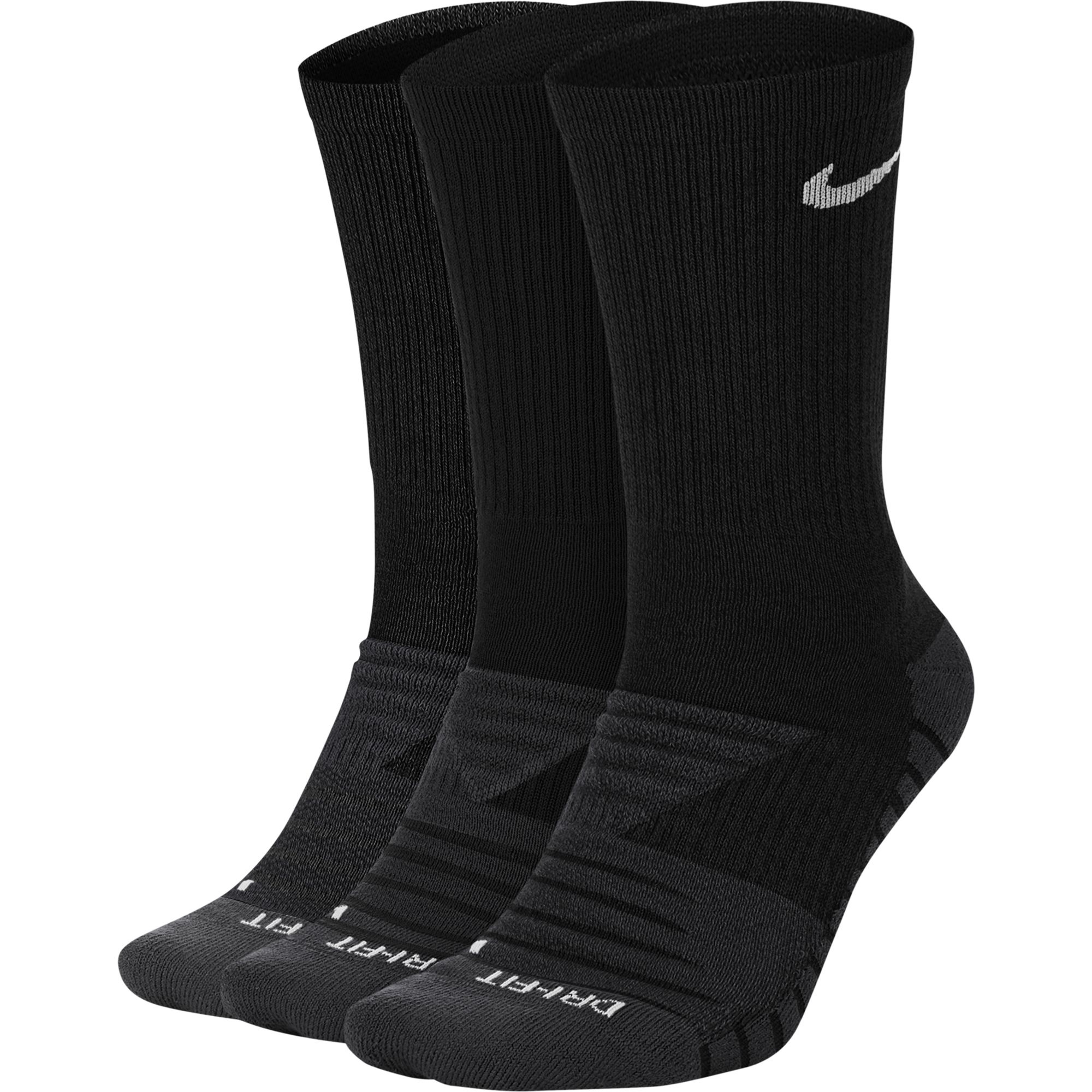 nike women's socks black