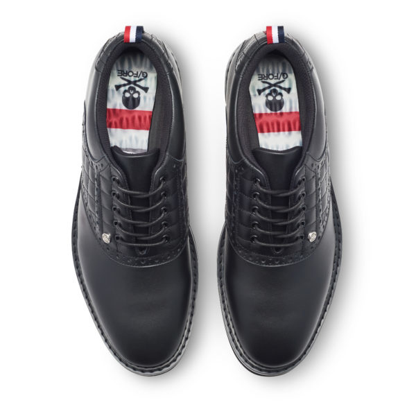 G/Fore | G4MF21EF03 | Quilted Saddle Gallivanter | Onyx