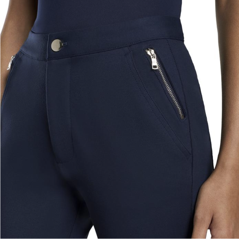 G/Fore | G4LS21B40 | Slim Leg Ponte Moto Pant | Twilight