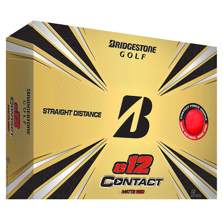 Bridgestone | Golf Balls | E12 | Contact Red