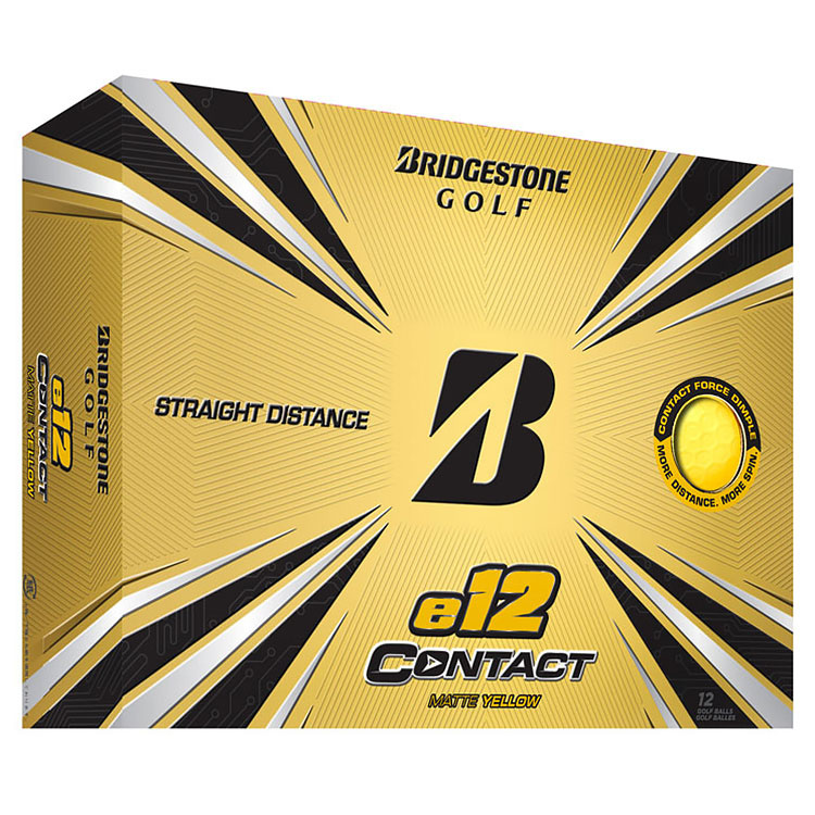 Bridgestone | Golf Balls | E12 | Contact Yellow