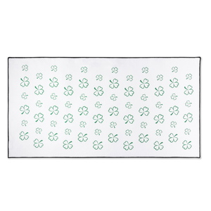 Titleist | TA9MFTWLSPL-13 | St Patricks Microfiber Towel | White / Green