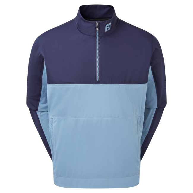 Footjoy | 87982 | HydroKnit 1/2 Zip | Navy / Denim