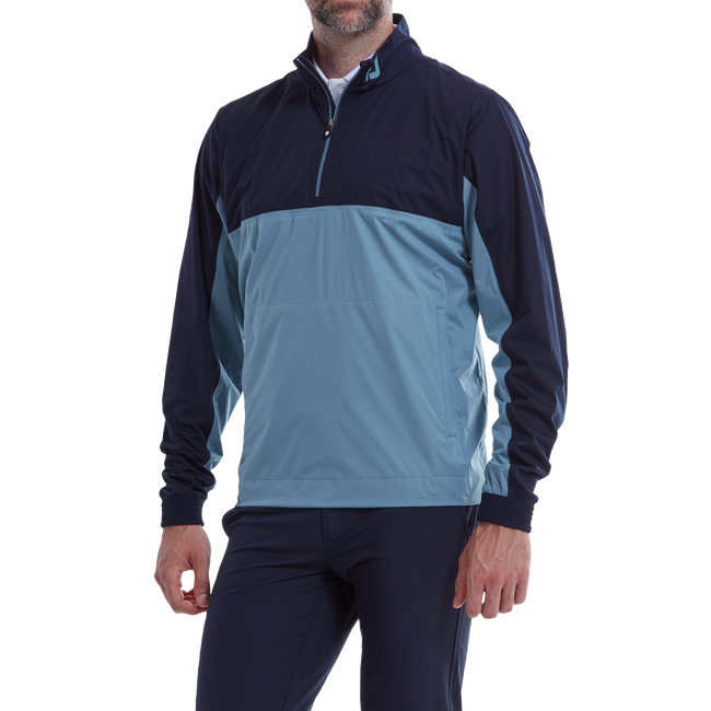 Footjoy | 87982 | HydroKnit 1/2 Zip | Navy / Denim