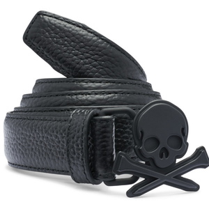G/Fore | G4MS22A06 | Mens Skull & T's Belt | Onyx