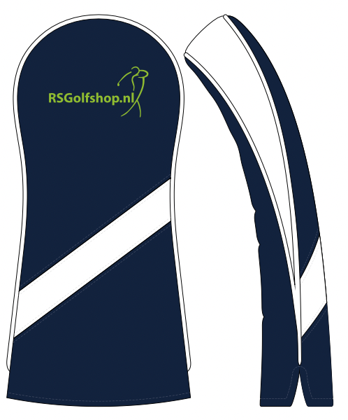 Heritage College Wood Cover Driver Blue/white logo RSGolfshop