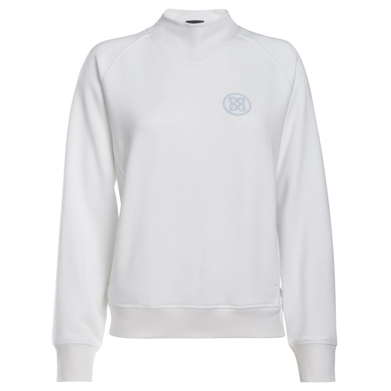 G/Fore | G4LS22K75 | Ladies | High Neck Crew Sweatshirt | Snow