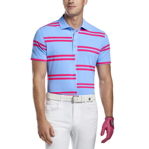 G/Fore | G4MS22K51 | Mens | Offset Stripe Polo | Vista
