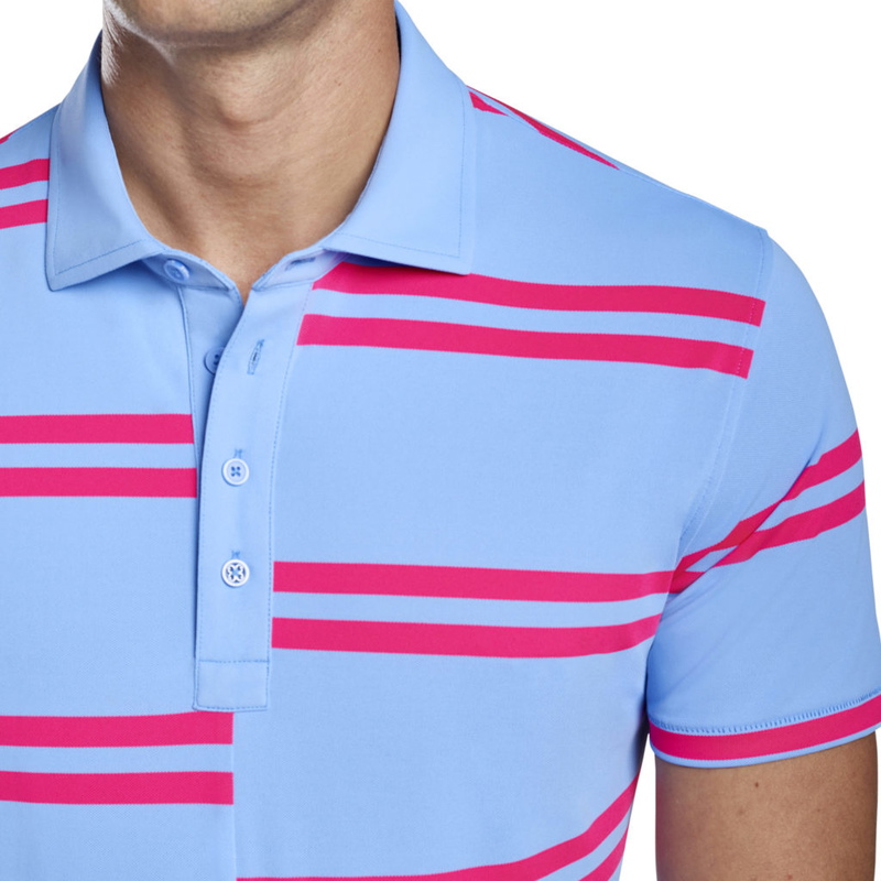 G/Fore | G4MS22K51 | Mens | Offset Stripe Polo | Vista