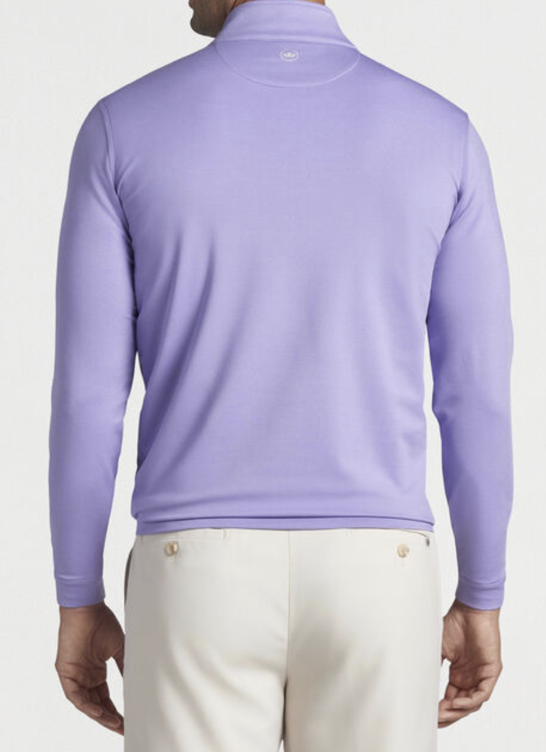 Peter Millar | MS22EK40B | Mens | Perth Melange Quarter Zip | Violetta
