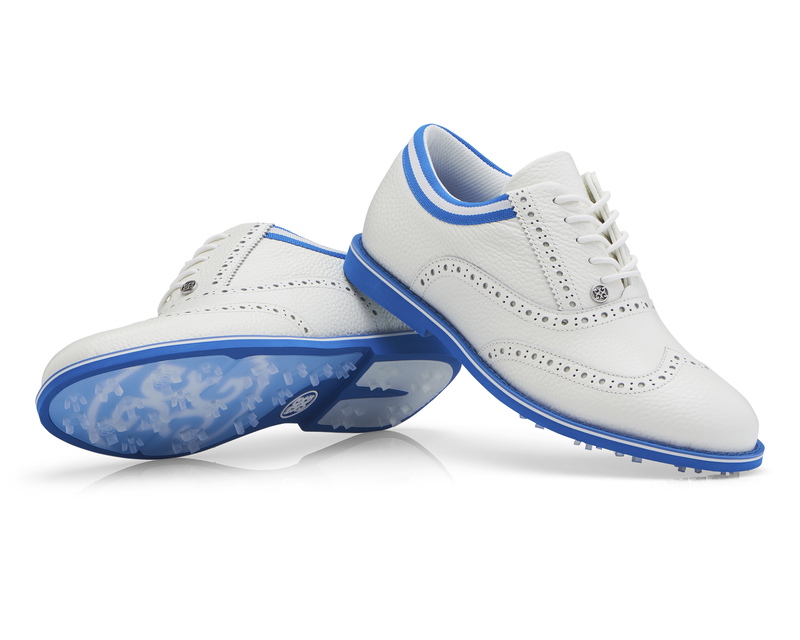 G/Fore | G4LS22EF09 | Ladies | Camo Brogue Gallivanter | Snow / Racer