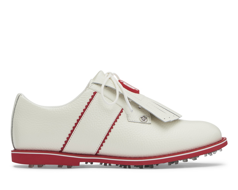 G/Fore | G4LS22EF15 | Ladies | Stripe Gallivanter | Snow / Poppy