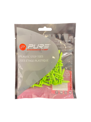 Pure2Improve | 293395 | Plastic Step Tees | Green | 24 mm