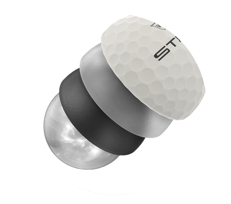 Wilson Staff Model R Golf Balls | White