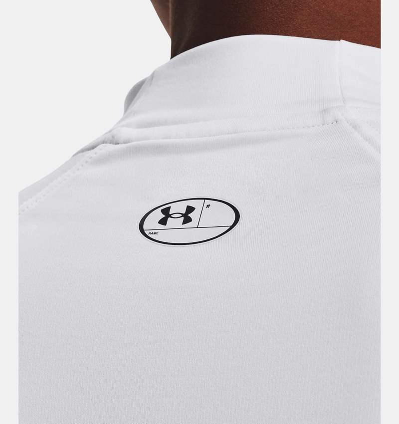 Under Armour  | 1368702-100 | ColdGear | Authentic Mock | White | Women