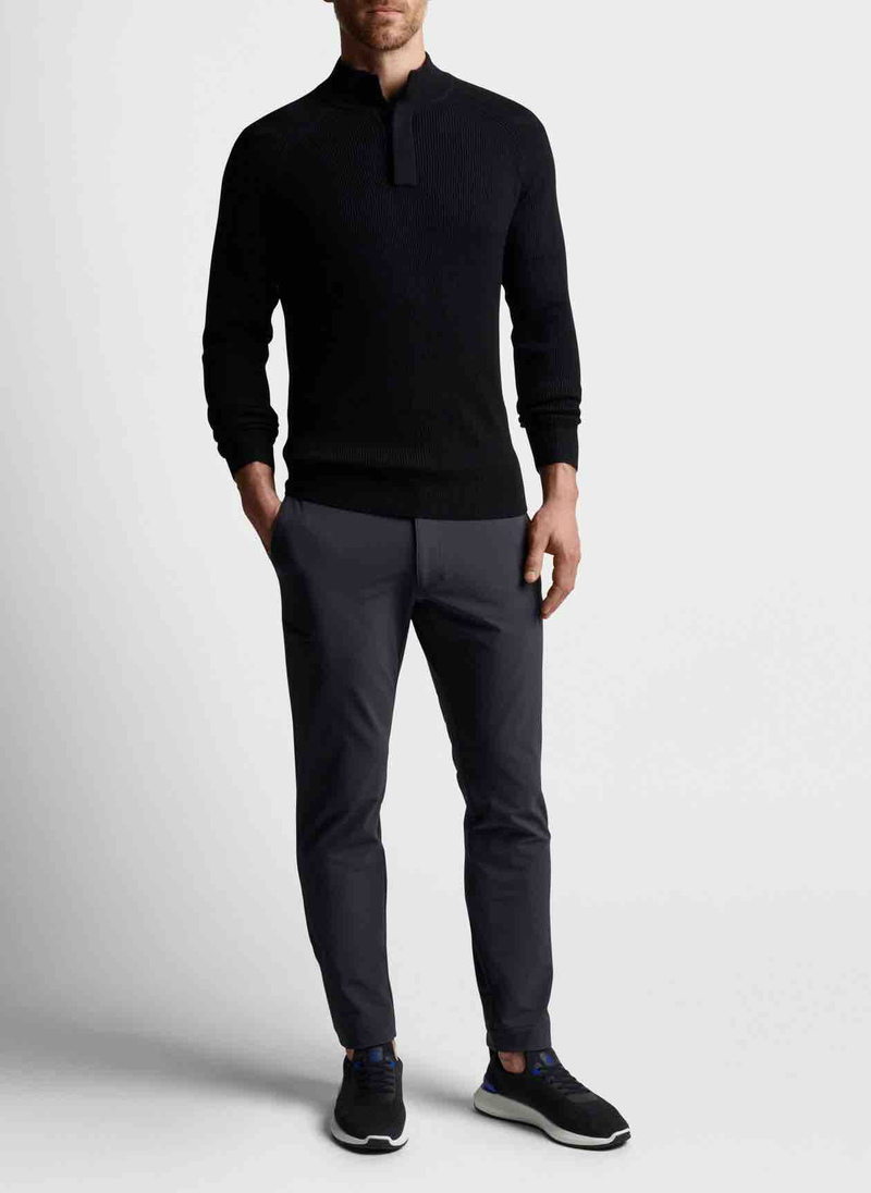 Peter Millar | MF22S90 | Mens | Après Ski Sweater | Black