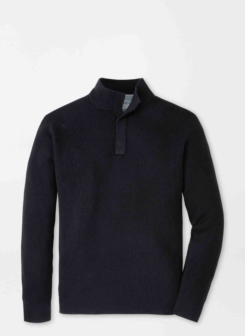 Peter Millar | MF22S90 | Mens | Après Ski Sweater | Black