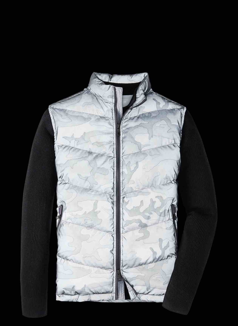 Peter Millar | MF22Z01 | Mens | Après Ski Vest | Iron Reflective