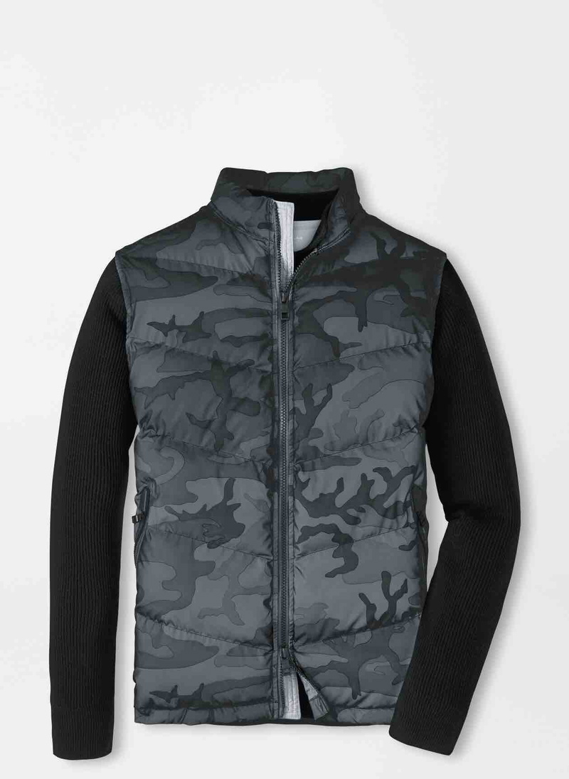 Peter Millar | MF22Z01 | Mens | Après Ski Vest | Iron Reflective