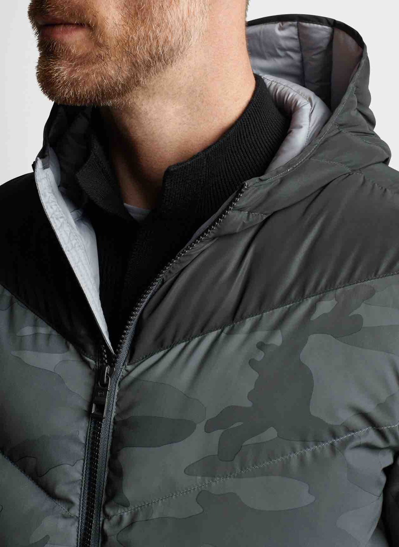 Peter Millar | MF22Z02 | Mens | Après Ski Jacket | Iron Reflective