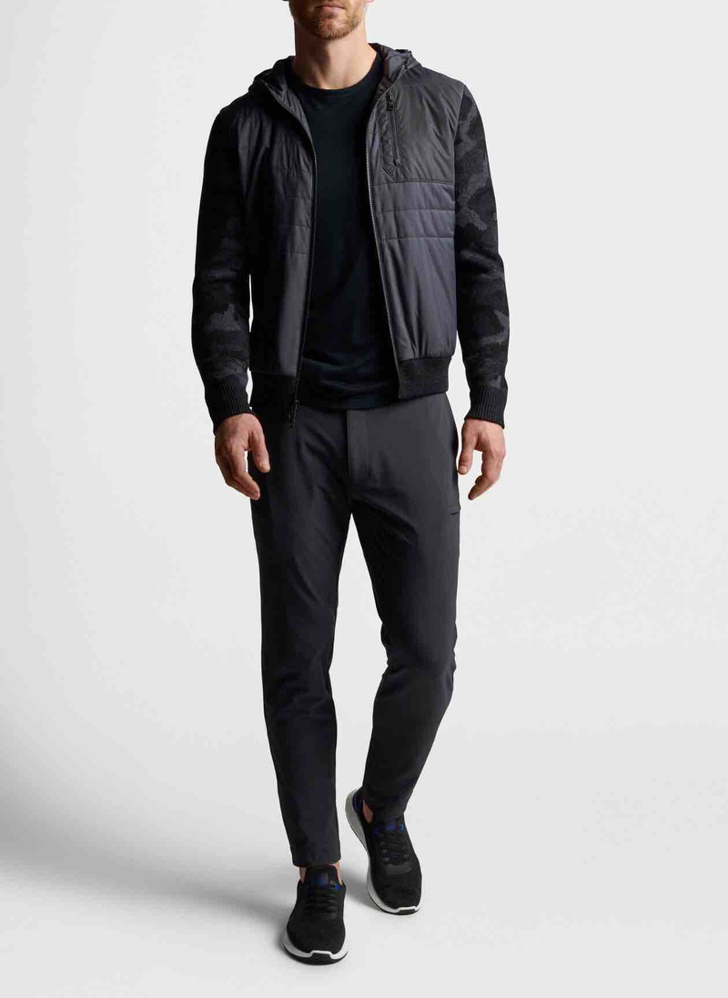 Peter Millar | MF22Z03 | Mens | Après Ski Hybrid Cardigan | Iron