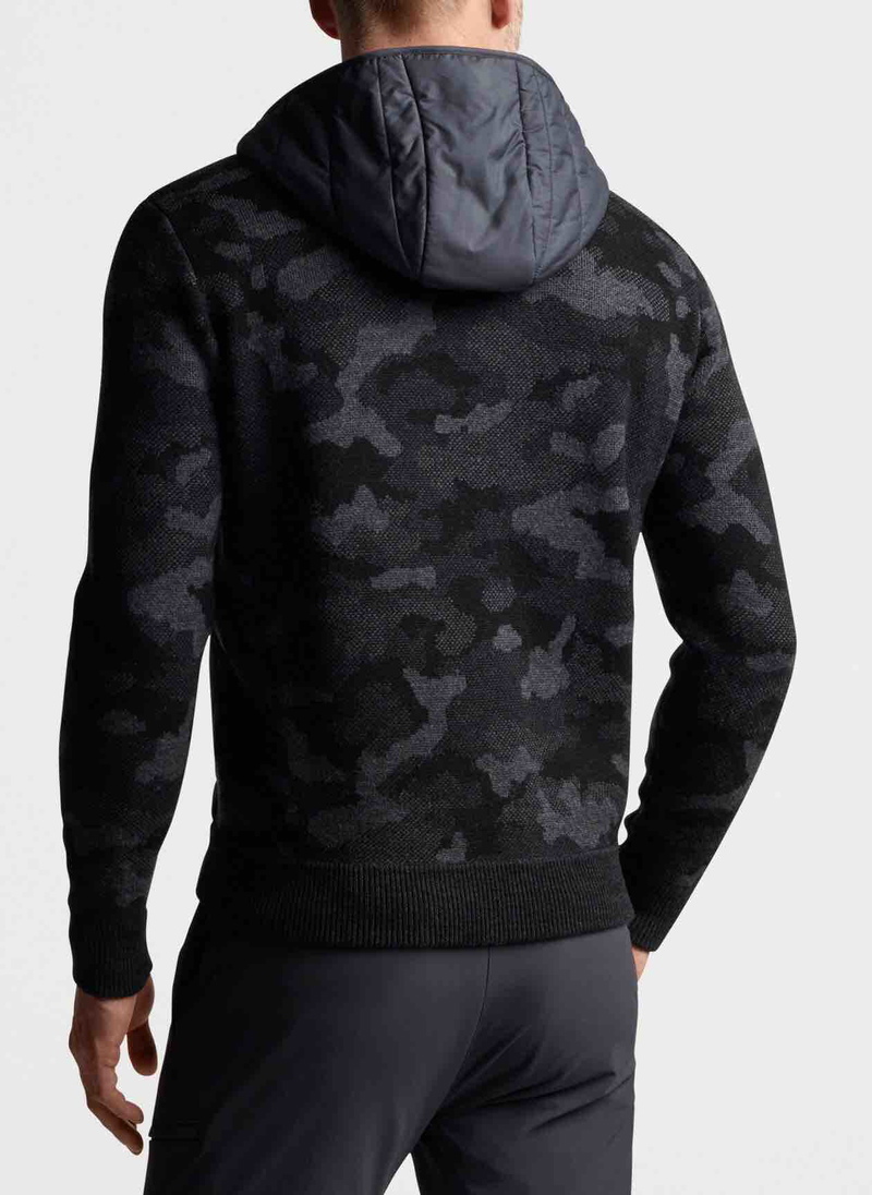 Peter Millar | MF22Z03 | Mens | Après Ski Hybrid Cardigan | Iron