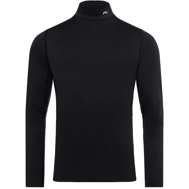 Kjus | MG30-I00 15000 | Men Base Layer Turtle Neck | Black