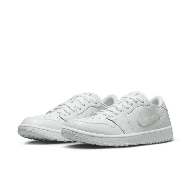 Nike | DD9315-110 | Air Jordan 1 Low G | White / Pure Platinum