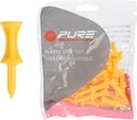 Pure2Improve | 284904 | Plastic Step Tees | Yellow | 43 mm