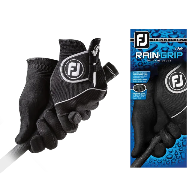 FootJoy | 66661 | Raingrip Pair | Mens | Black