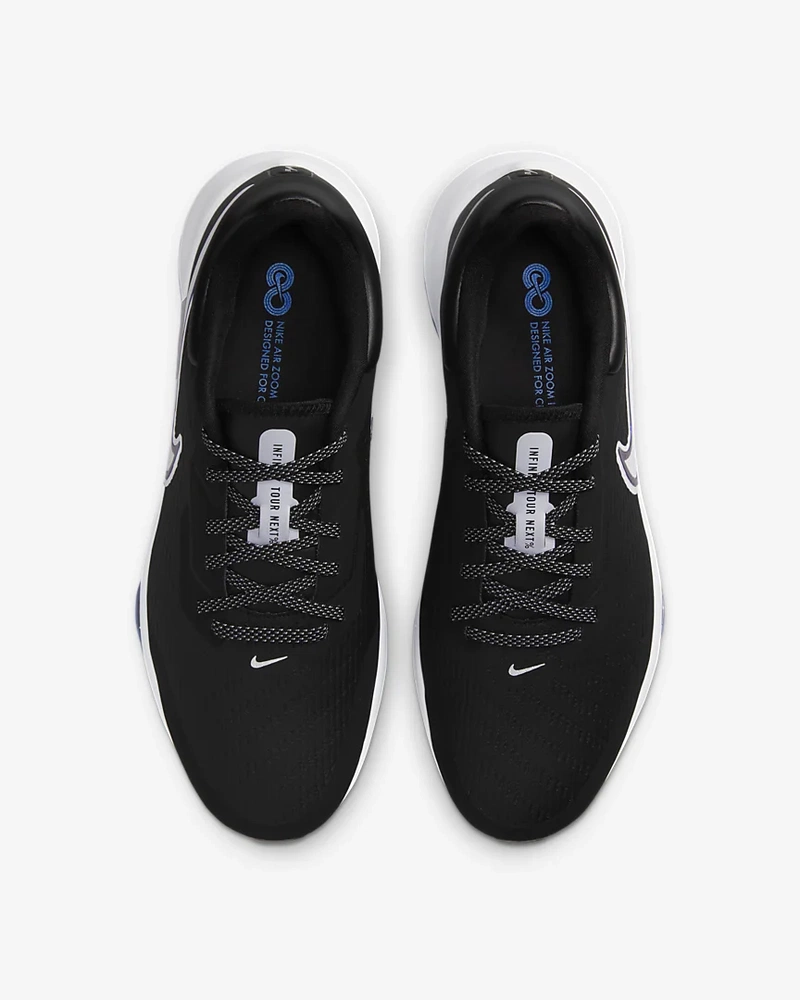 Nike | DC5221-014 | Air Zoom Infinity Tour NXT% | Black / Photo Blue / White