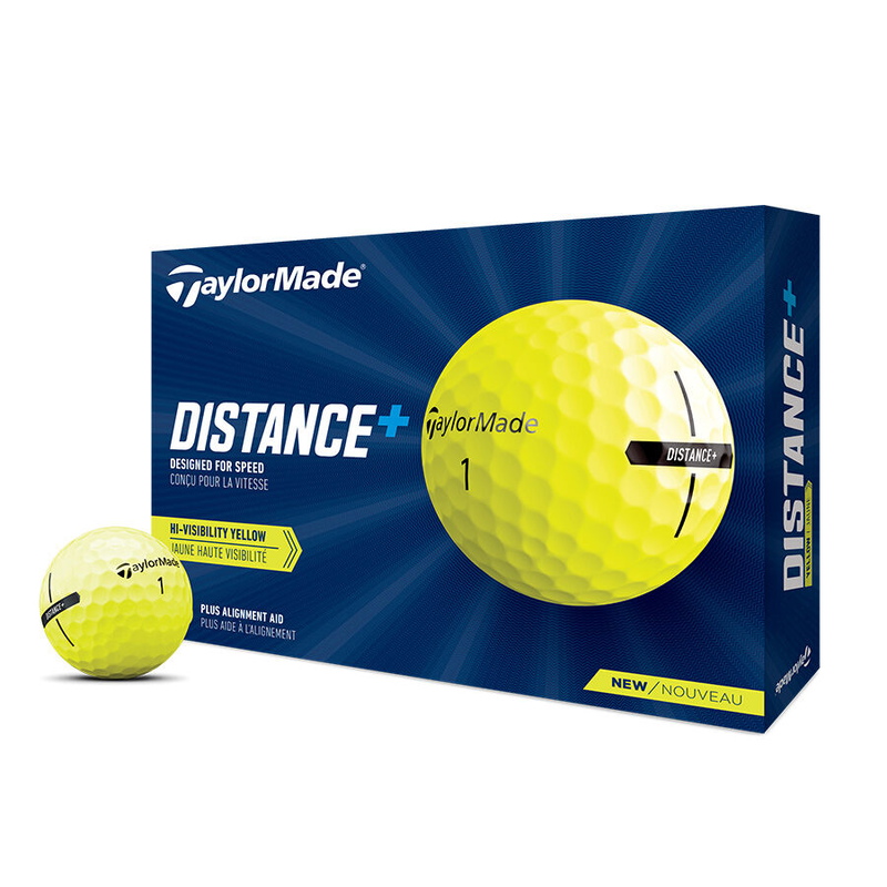 Taylormade | Golf Balls | Distance + | Yellow