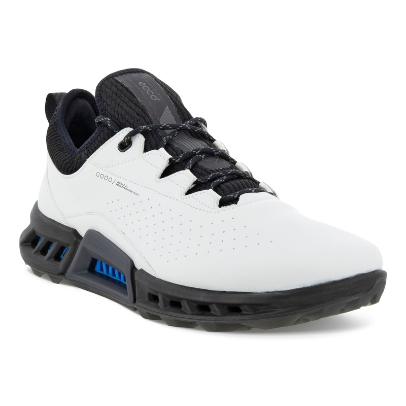 Ecco | 130404-51227 | M Golf Biom C4 Laced Shoe | White / Black