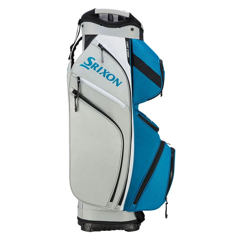 Srixon | S12122444 | SRX Premium Cartbag | Aqua Blue / White / Grey