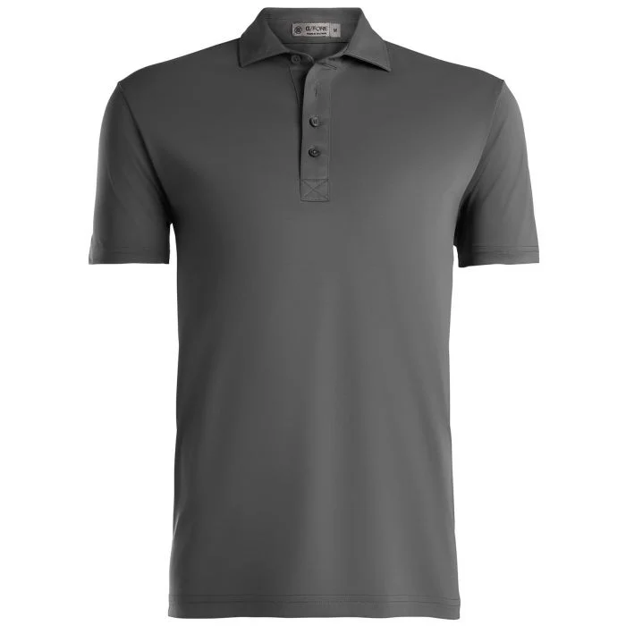 G/Fore | G4MS21K31 | Pique Polo | Charcoal Grey