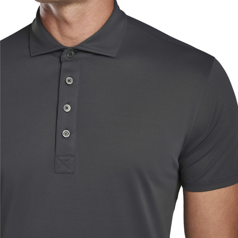 G/Fore | G4MS21K31 | Pique Polo | Charcoal Grey