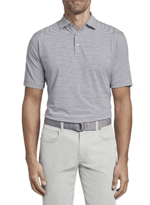 Peter Millar | ME0EK03S | Mens Stripe Stretch Jersey-Sean | Iron