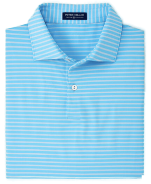 Peter Millar | MS22EK501E | Mens | Miles Performance Polo | Infinity Pool
